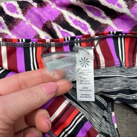 Athleta Ariel Tiki Bikini Set size Small - Picture 9 of 13